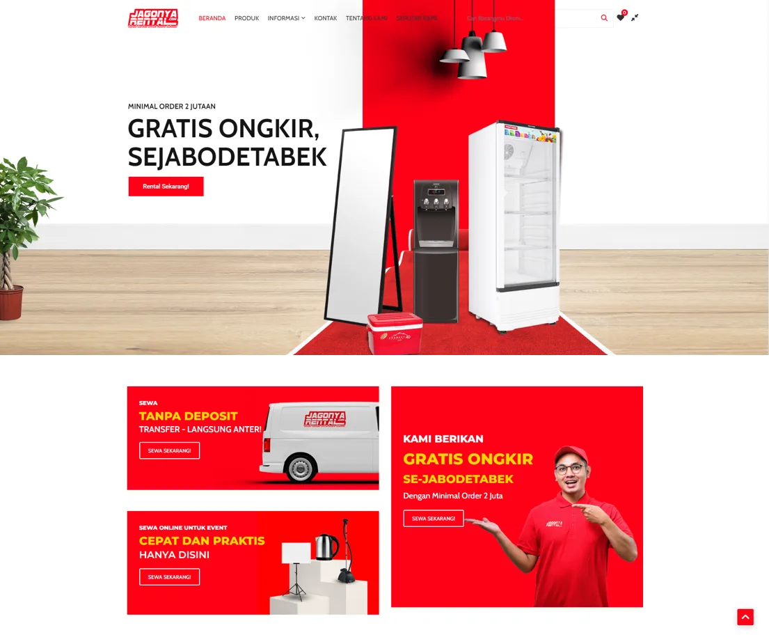 Website Jagonya Rental